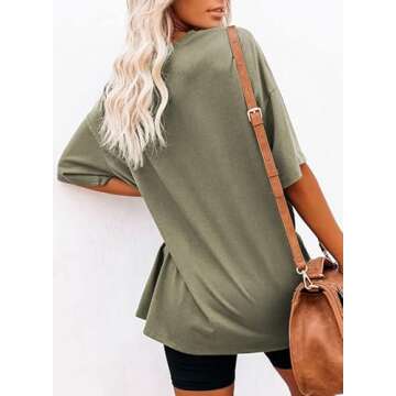 Dokotoo Womens Casual Summer Tops Short Sleeve Blouse