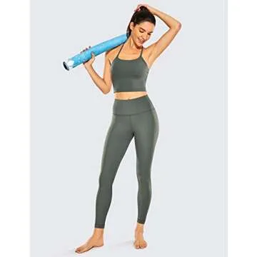 CRZ YOGA Naked Feeling Yoga Pants 25" High Waist Leggings