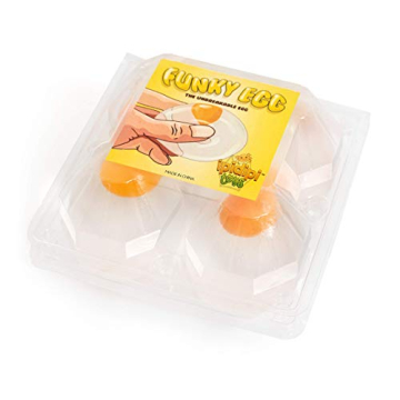 Funky Egg Splat Ball Squishy Toys for Stress Relief Fun