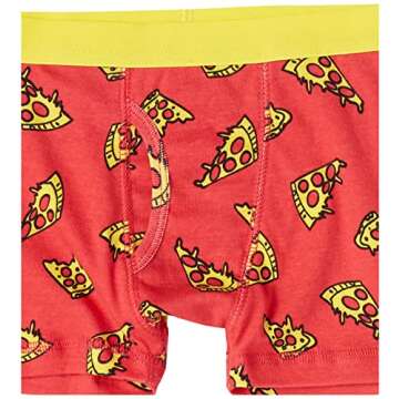 Spotted Zebra Boys' Cotton Boxer Briefs Underwear, Multipacks