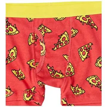 Spotted Zebra Boys' Cotton Boxer Briefs Underwear, Multipacks