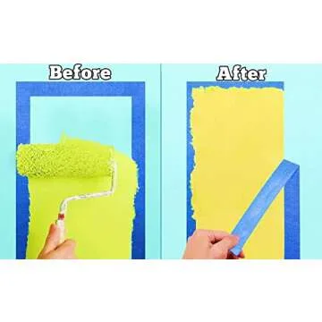 DoAy Blue Painters Tape - Multi Size Pack for Every Project