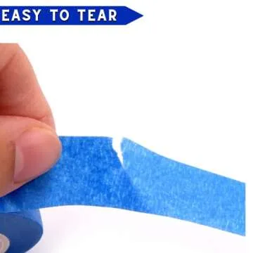 DoAy Blue Painters Tape - Multi Size Pack for Every Project