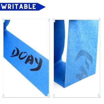 DoAy Blue Painters Tape - Multi Size Pack for Every Project