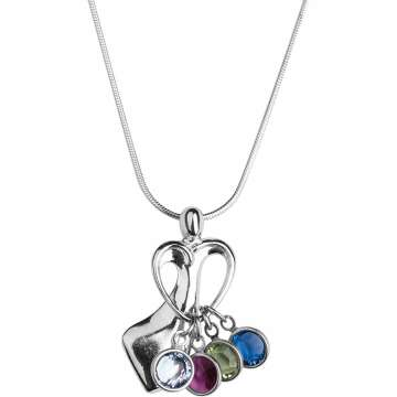 Personalized Sterling Silver Pendant Necklace