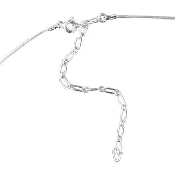 Personalized Sterling Silver Pendant Necklace