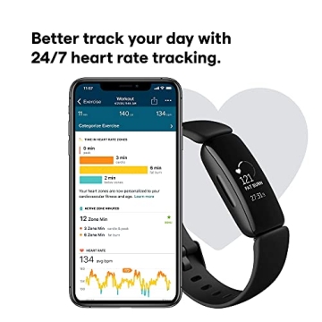 Fitbit Inspire 2 Tracker with 1-Year Premium Trial