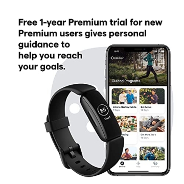 Fitbit Inspire 2 Tracker with 1-Year Premium Trial