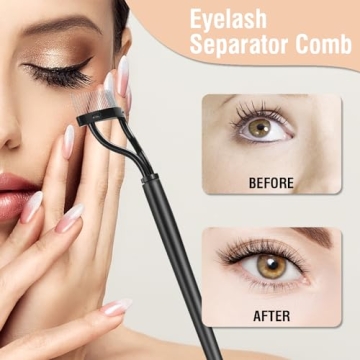 CZZXI Eyelash Comb Kit for Perfect Clump-Free Lashes
