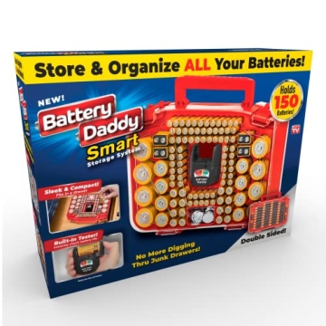Battery Daddy Smart Case for 150 Batteries - Organize Now
