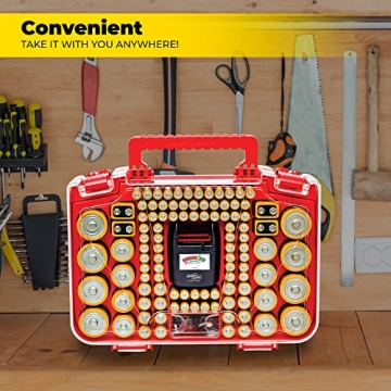 Battery Daddy Smart Case for 150 Batteries - Organize Now