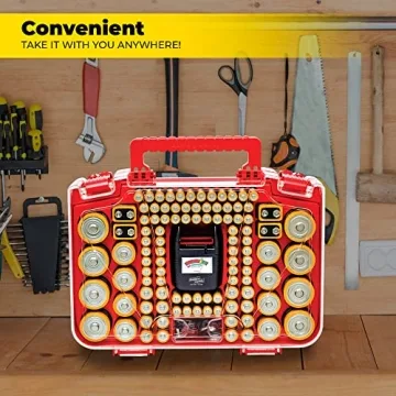Battery Daddy Smart Case for 150 Batteries - Organize Now