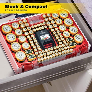 Battery Daddy Smart Case for 150 Batteries - Organize Now