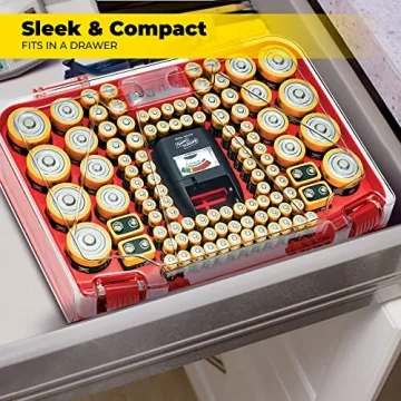 Battery Daddy Smart Case for 150 Batteries - Organize Now