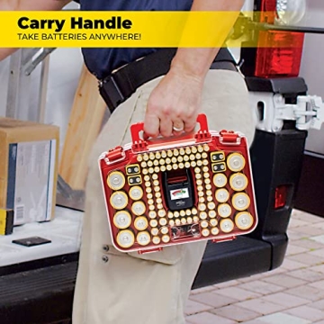 Battery Daddy Smart Case for 150 Batteries - Organize Now