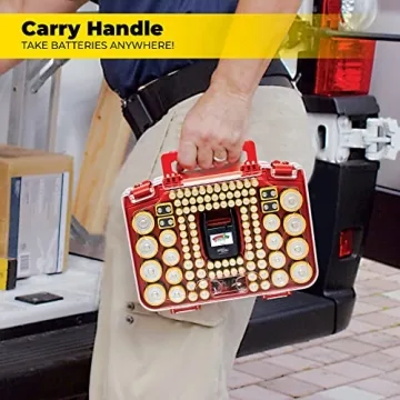 Battery Daddy Smart Case for 150 Batteries - Organize Now