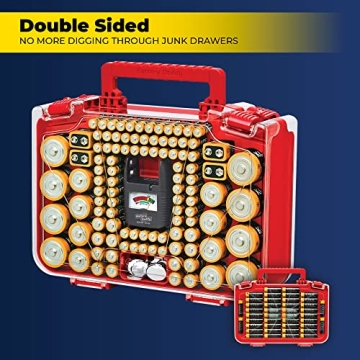 Battery Daddy Smart Case for 150 Batteries - Organize Now