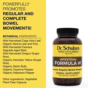 Dr. Schulze's Herbal Bowel Cleanse for Detox & Regularity