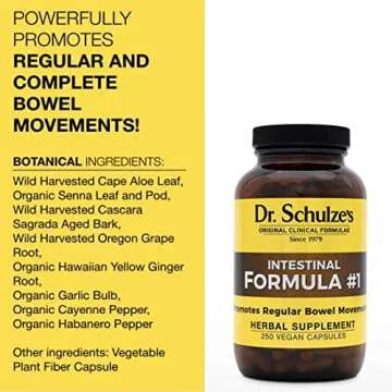 Dr. Schulze's Herbal Bowel Cleanse for Detox & Regularity