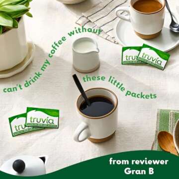 Truvia Natural Sugar Substitute, 140 Packets/box