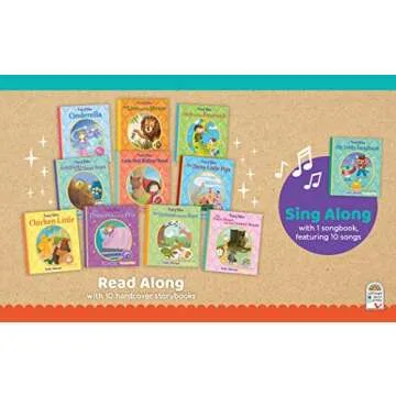 Fairy Tales Take Along Storyteller: Interactive Electronic Music Player/Reader with 11 follow-along books (Children's Interactive Story and Song Carry Along Player With Books)