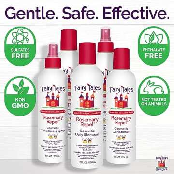Fairy Tales Rosemary Repel Daily Kids Hair Spray – Kids Like the Smell, Lice Do Not, 8 fl oz. (Pack of 1)
