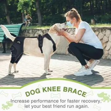Furtent Dog ACL Brace for Hind Legs - Adjustable Support for Joint Care