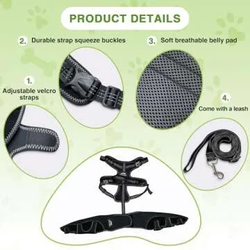 Furtent Dog ACL Brace - Adjustable Leg Support for Recovery