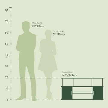Furinno JAYA Large Entertainment Stand for TVs up to 55"