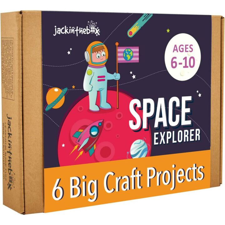 6-in-1 Space Craft Kit for Kids Ages 6-10