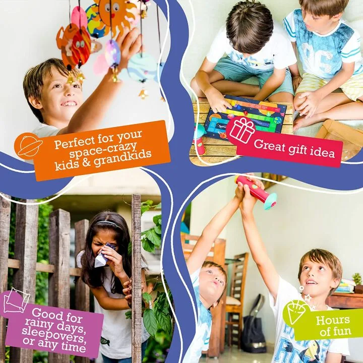 6-in-1 Space Craft Kit for Kids Ages 6-10