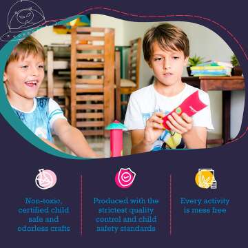 6-in-1 Space Craft Kit for Kids Ages 6-10