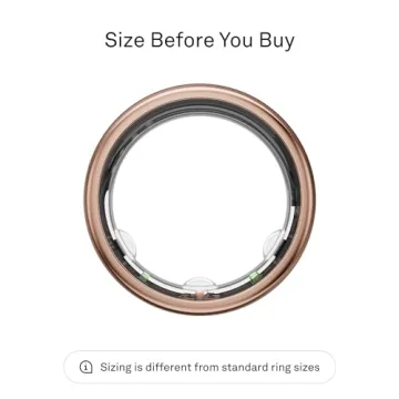 Oura Ring Gen3 Horizon Rose Gold - Smart Sleep Tracker