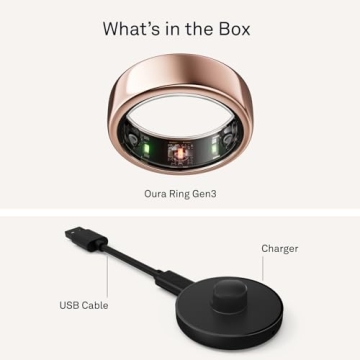 Oura Ring Gen3 Horizon Rose Gold - Smart Sleep Tracker