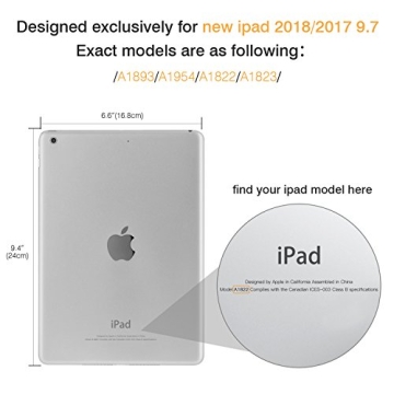 MoKo iPad 9.7 Case - Slim, Stylish, and Protective Cover