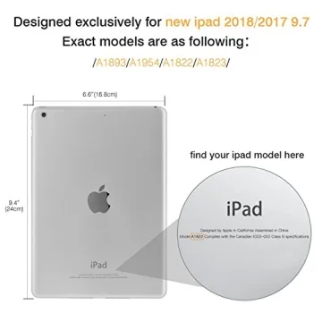 MoKo iPad 9.7 Case - Slim, Stylish, and Protective Cover