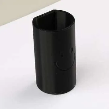 Chapstick Holder for Car, Lip Balm Holder for Interior Car Accessories for Women Must Have Black Pack of 2