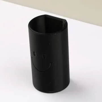 Chapstick Holder for Car, Lip Balm Holder for Interior Car Accessories for Women Must Have Black Pack of 2