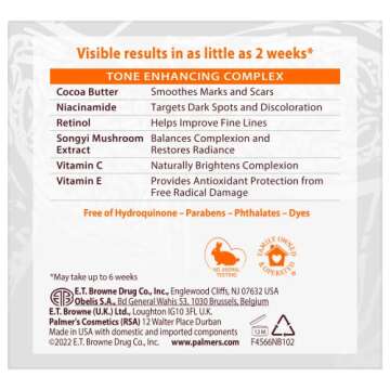 Palmer's Cocoa Butter Eventone Fade Cream for Radiant Skin