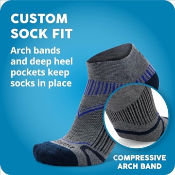 Balega Arch Support Quarter Socks for Optimal Performance