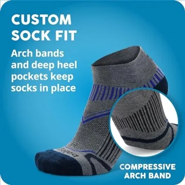 Balega Arch Support Quarter Socks for Optimal Performance