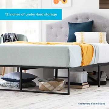 Linenspa Metal Platform Bed Frame - Sturdy, Easy Assembly
