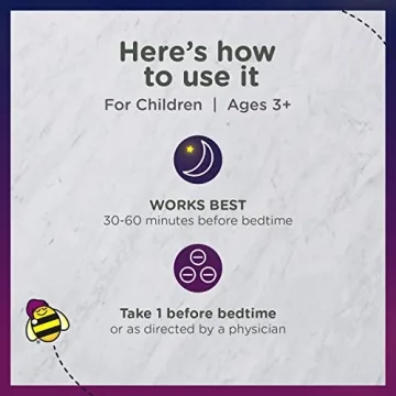 Zarbee's Kids Melatonin Gummy, Effective Sleep Aid