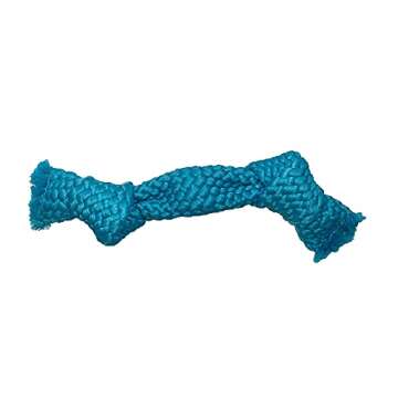 Playology Dri-Tech Peanut Butter Scent Dental Rope Dog Toy, Small