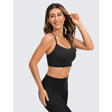 CRZ YOGA Butterluxe Y-Back Sports Bra for Comfort and Style