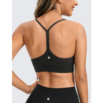 CRZ YOGA Butterluxe Y-Back Sports Bra for Comfort and Style