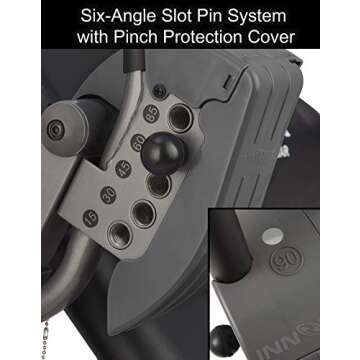 INNOVA HEALTH AND FITNESS ITX9800 Inversion Table with Ankle Relief and Safety Features