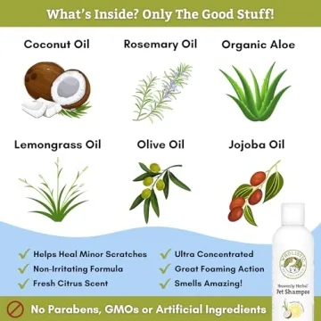 Wholistic Heavenly Herbal Dog Shampoo for Healthy Skin