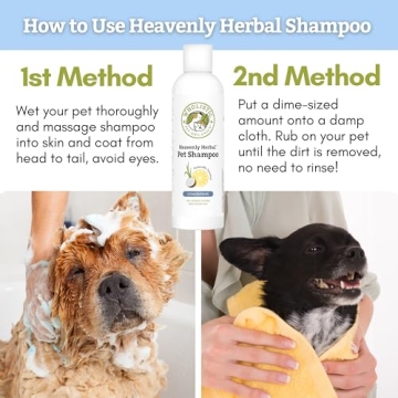 Wholistic Heavenly Herbal Dog Shampoo for Healthy Skin
