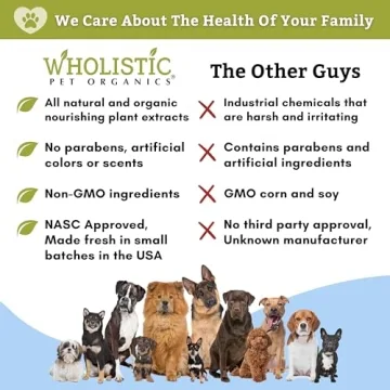 Wholistic Heavenly Herbal Dog Shampoo for Healthy Skin